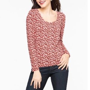 2/$15 New in Package Ricki’s Ultra Soft Scoop Neck Top Size L NWT